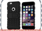 Cruzerlite Spi-Force Dual Layer Case for the Apple iPhone 6 Plus - Retail Packaging - Black