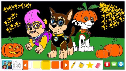 Nick Jr Halloween Coloring Book with PAW Patrol, Blaze, Bubble Guppies, and More!