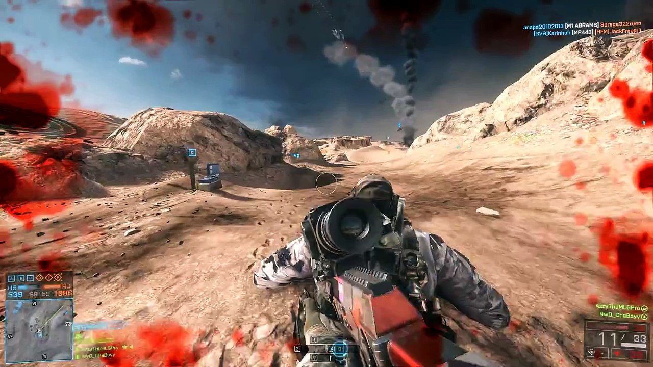 Battlefield 4 Funny Moments - Jet Smash, Sniper Troll Rage, Owning Helicopters!