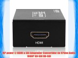 MP power @ HDMI a SDI Adaptador Convertidor de V?deo Audio 1080P SD-SDI HD-SDI