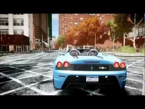 GTA 4 IV Ferrari F430 Scuderia Spyder Sport Car Mod HD 1080p