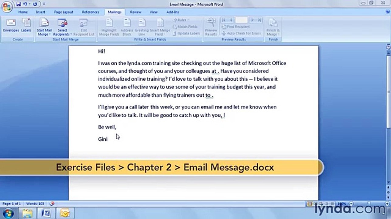 email  tutorial by thomas007