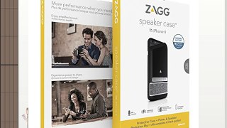 ZAGG Speaker Case con int. altavoz para iPhone 6 azul - apropiado para iPhone 6