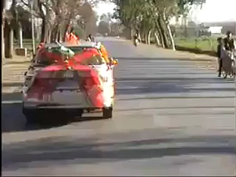 OMG!!! Accident of Bride's Car