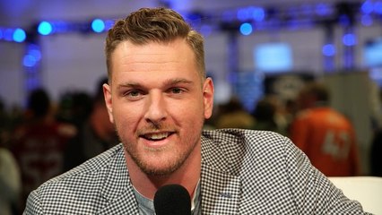 Pat McAfee takes over the Fan Pass set as Host