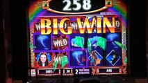 WIZARD OF OZ Penny Video Slot Machine with FLYING MONKEY BONUS COMPILATION Las Vegas Strip