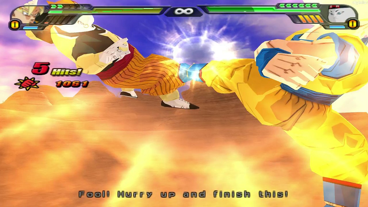 Dragon Ball Z: Budokai Tenkaichi 3 Vegeta vs Android 19