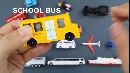 Learning Street Vehicles Names and Sounds for kids with tomica 2015 Cars and Trucks