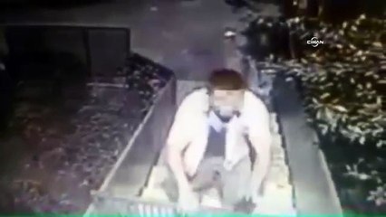 Boğaziçi Ünv. kız yurduna giren jiletli saldırgan güvenlik kamerasında