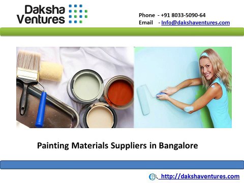 Painting Materials Suppliers Bangalore, India