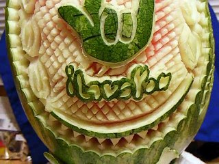 Watermelon Fruit Carving