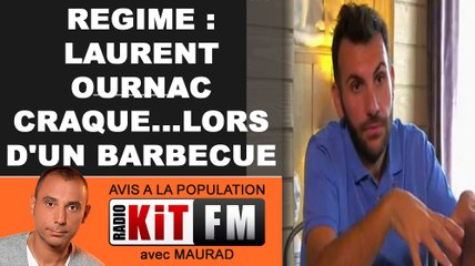 REGIME : LAURENT OURNAC CRAQUE LORS D'UN BARBECUE...LE DR DUKAN LE SAUVE IN EXTREMIS