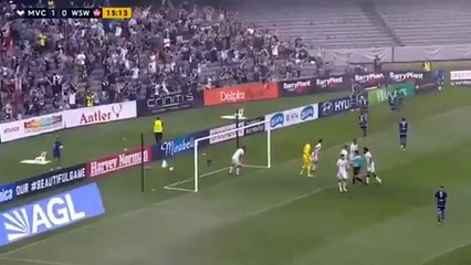 Melbourne Victory v Western Sydney Wanderers 1-0. Berisha Goal. A-League 6-02-2016