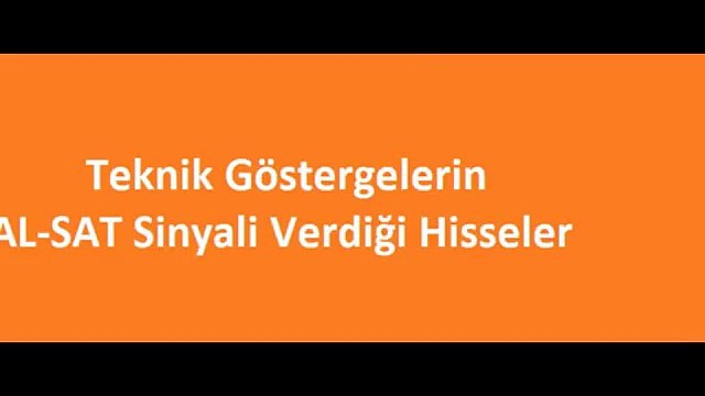 Teknik Analiz Hisse Önerileri