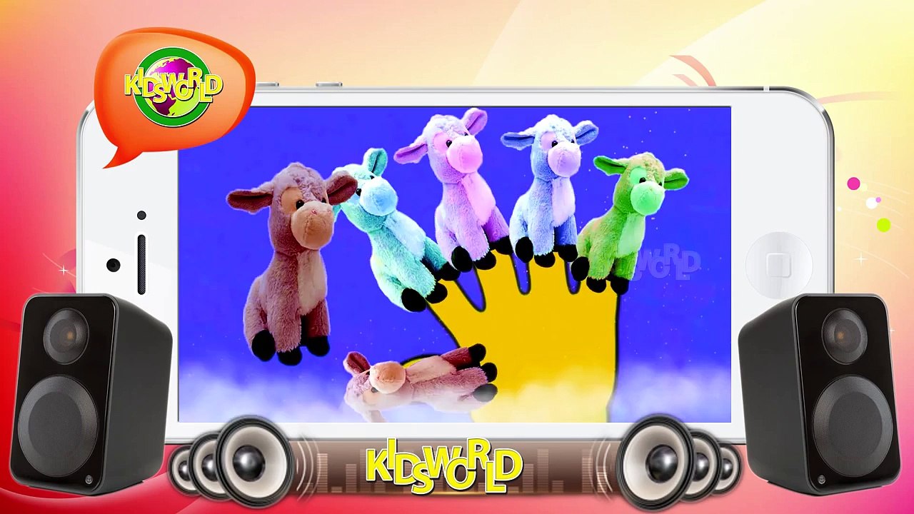 Sheep Vs Buffalo Tree Cartoon Nursery Finger Family For Kids