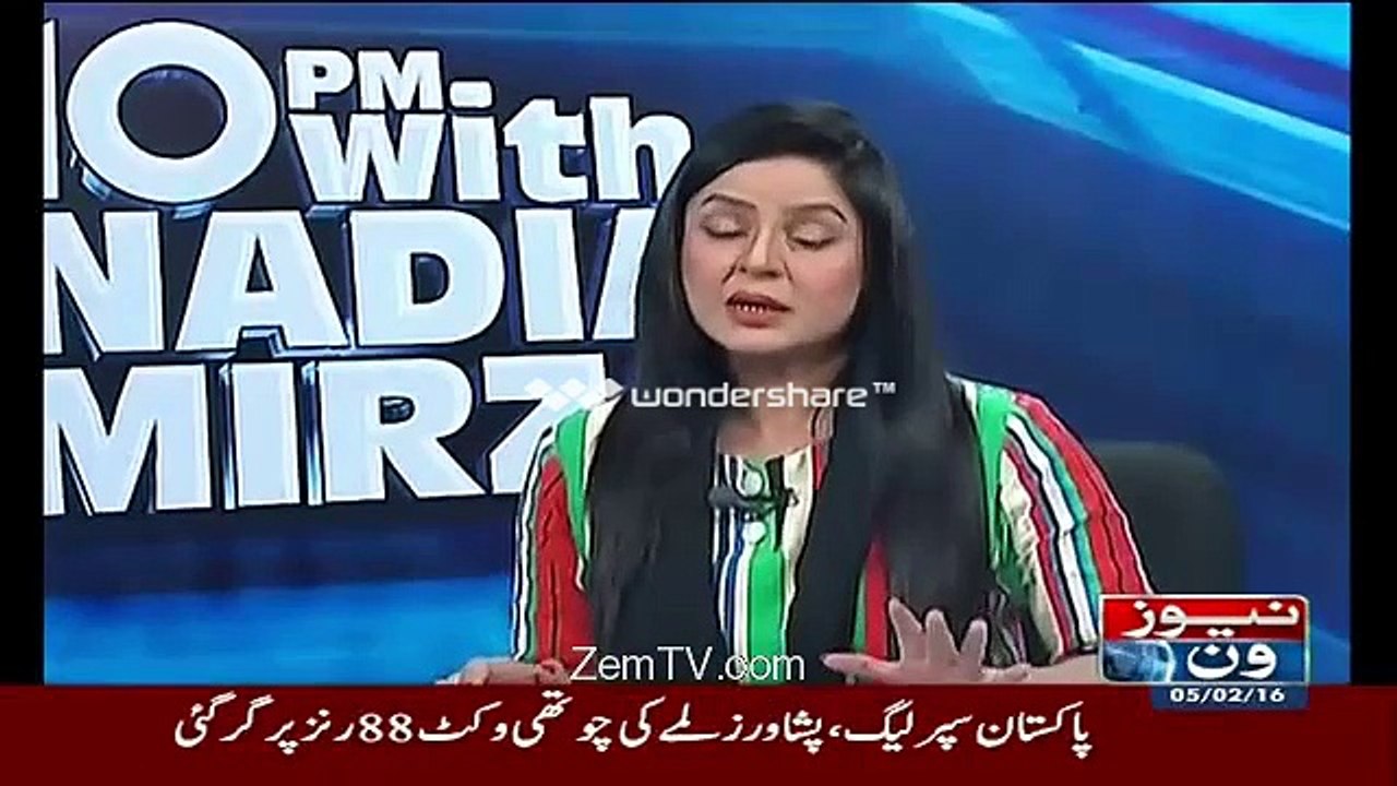 Nadia Mirza reply to Laal Masjid and Jamia Hafsa F lase Propaganda