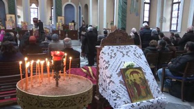 Bartoholomeos, Aziz Vukolos Kilisesi'nde Düzenlenen Ayini Yönetti