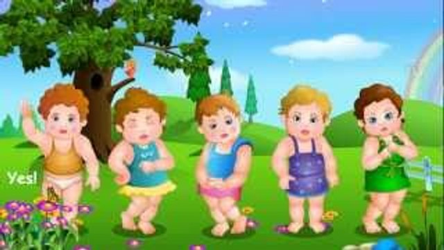 Chubby Cheeks Rhyme with Lyrics and Actions - English Nursery Rhymes Cartoon Animation Son