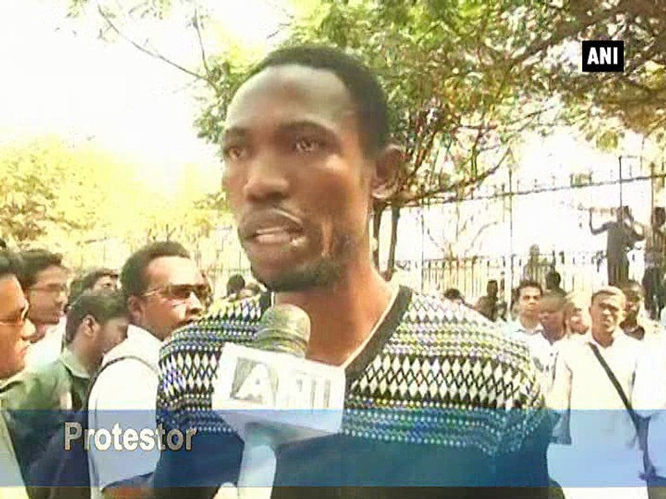 African Students Association protests against mob attack on Nigerian students