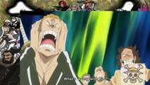 One Piece Luffy uses haki on fake Straw Hats