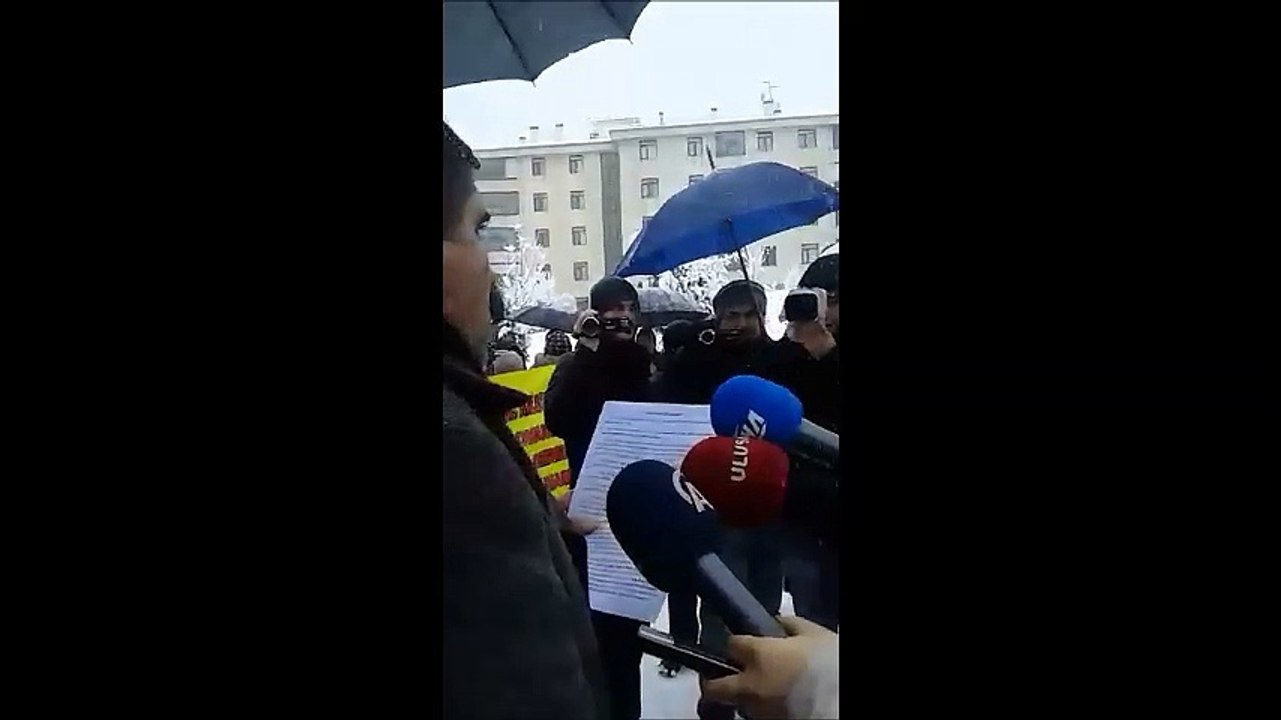 Balıklıovalılar Ankara da basın açıklamasın