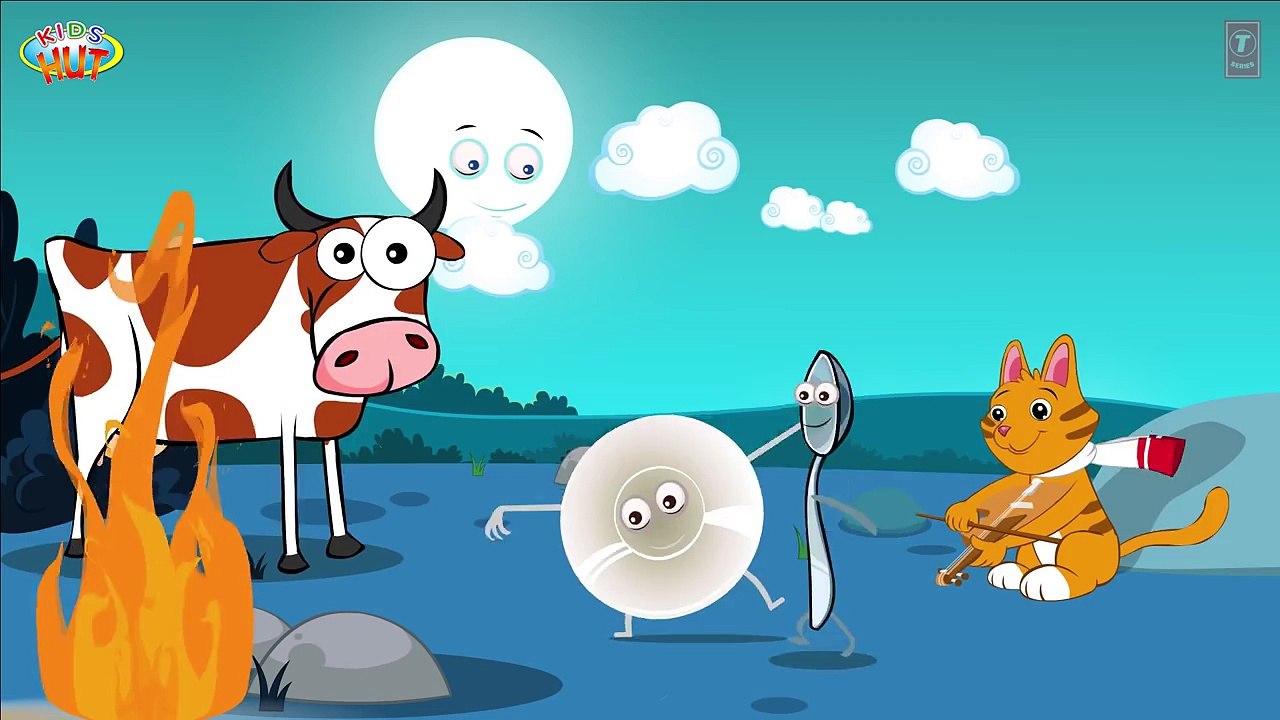 Kids Rhymes - Hey Diddle Diddle   Tia & Tofu   Nursery Rhymes For Kids