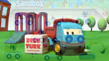 Çizgi Film İş Makineleri Teleskopik Forklift