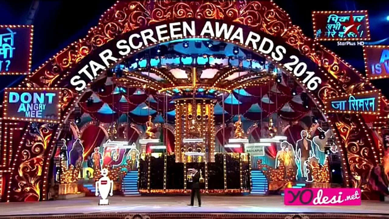 22nd Annual Star Screen Awards 2016 24th January 2016 Part 9 video
