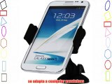 Luxburg® soporte coche tamaño regulable para Samsung Galaxy S4 / S4 mini / Note 3 / S3 / S2