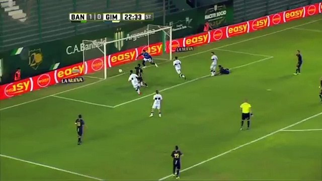 El Taladro tuvo dos para ampliar. Banfield 1 - Gimnasia 0. Fecha 1. Torneo Transición 2016