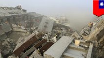 Deadly earthquake topples 17-story building in southern Taiwan