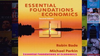 Download PDF  Essential Foundations of Economics FULL FREE