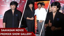 Saahasam Movie Premier Show Stills |  Tamil Focus