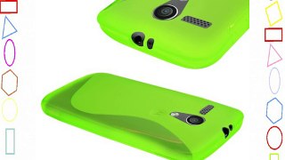 Samrick 6296 - Funda de gel para móvil Moto G verde