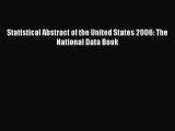 [PDF Download] Statistical Abstract of the United States 2006: The National Data Book [Read]