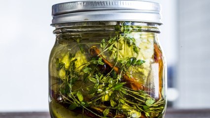 One-Minute Marinated Feta