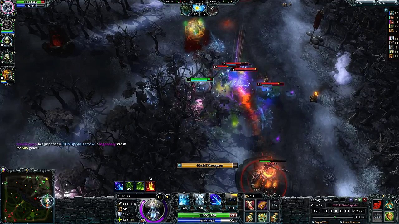 PlatyCaptain - Reported - Glacius - 1881 MMR