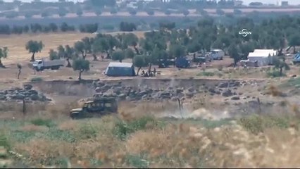 Kilis sınırında askeri hareketlilik