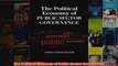 Download PDF  The Political Economy of Public Sector Governance FULL FREE
