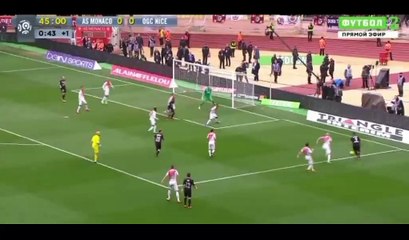 Danijel Subasic supper save ~ AS Monaco vs OGC Nice