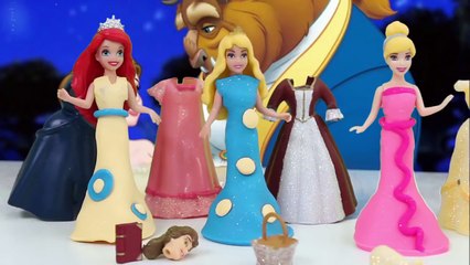 Disney Princess Belle Princess Fashion Set Belle Mini Doll Princesa Bella Play Set Coffret Princess