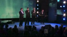 Celine Dion Surprises the Canadian Tenors and Sings Hallelujah With Them