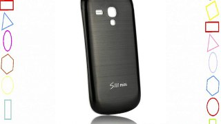 xubix - Tapa trasera para Samsung Galaxy S3 Mini i8190 diseño con aspecto de metal pulido color