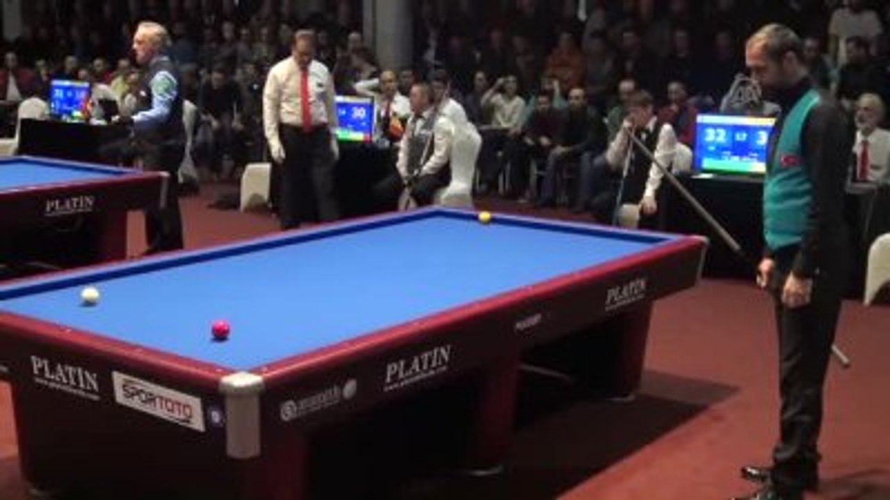 3 Bant Bilardo Dünya Kupası - Semih Saygıner Elendi