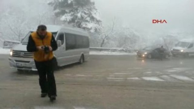 Bursa - Uludağ'da Kar ve Tipi Uluşamı Zorlaştırıyor