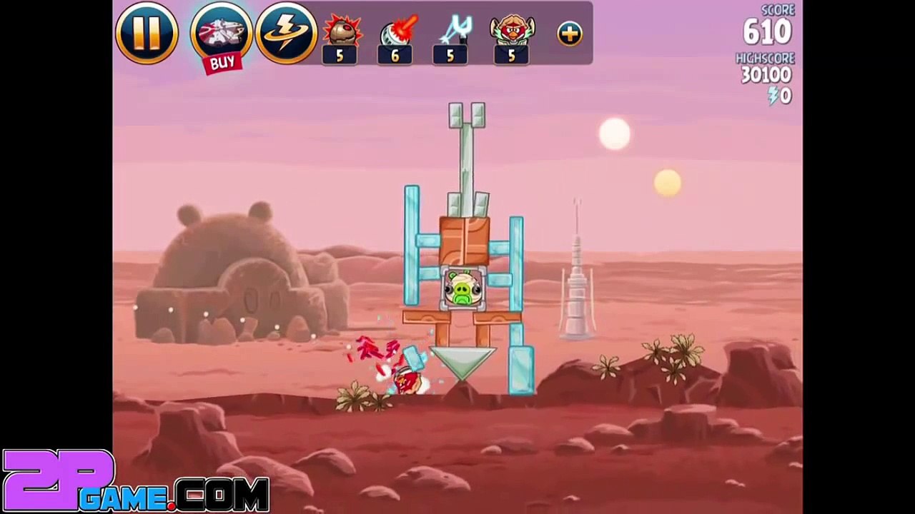 Angry Birds Star Wars TATOOINE 1~7 Walkthrough [IOS]