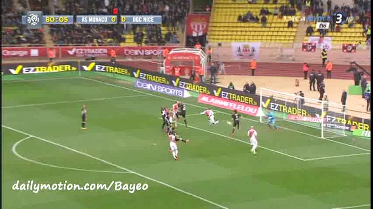 Tiemoue Bakayoko Goal HD - Monaco 1-0 Nice - 06-02-2016
