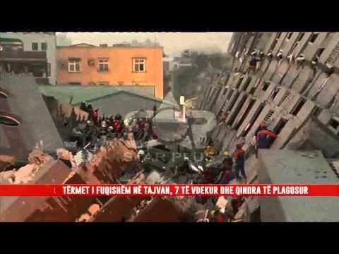 TËRMET I FUQISHËM NË TAJVAN, 7 TË VDEKUR DHE QINDRA TË PLAGOSUR