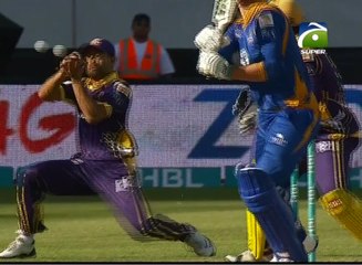 Quetta gladiator akbar Injured ball hit on nose
