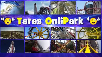 Аттракцион BLUE TORNADO парк ГАРДАЛЕНД Италия